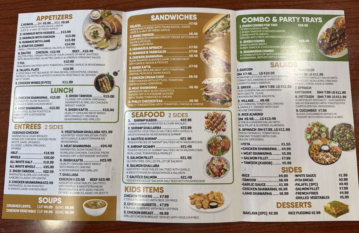 Menu Greenlife Smoothies And Salads-1