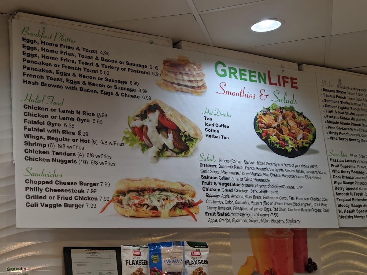 Menu Greenlife Smoothies And Salads-9